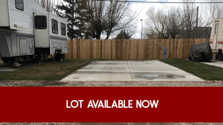 RV Lot Space Rent